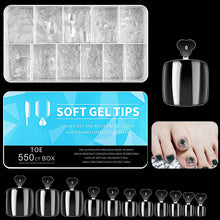 Load image into Gallery viewer, BE SOFT GEL TOENAILS 550 COUNT
