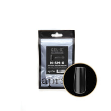 Load image into Gallery viewer, APRES GEL-X NATURAL SQUARE MEDIUM GEL X TIP REFILL 2.0 #000-#9