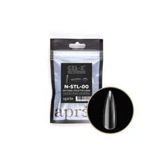 Load image into Gallery viewer, APRES GEL-X NATURAL STILETTO LONG REFILL TIPS 2.0 #000-#9