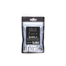 Load image into Gallery viewer, APRES GEL-X NATURAL STILETTO LONG REFILL TIPS 2.0 #000-#9