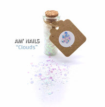 Load image into Gallery viewer, AM' NAILS GLITTER MIXES GLASS BOTTLE