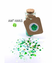 Load image into Gallery viewer, AM' NAILS GLITTER MIXES GLASS BOTTLE