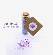 Load image into Gallery viewer, AM' NAILS GLITTER MIXES GLASS BOTTLE