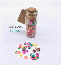 Load image into Gallery viewer, AM' NAILS GLITTER MIXES GLASS BOTTLE