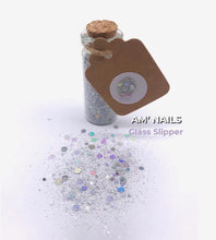 Load image into Gallery viewer, AM' NAILS GLITTER MIXES GLASS BOTTLE