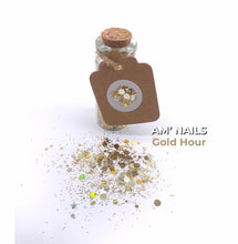 Load image into Gallery viewer, AM' NAILS GLITTER MIXES GLASS BOTTLE