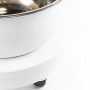 Load image into Gallery viewer, PEDICURE CART - HAMMERED WHITE