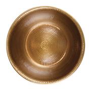 Load image into Gallery viewer, PEDICURE BOWL - HAMMERED COPPER