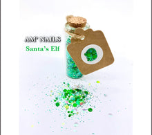 Load image into Gallery viewer, AM' NAILS GLITTER MIXES GLASS BOTTLE