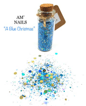Load image into Gallery viewer, AM' NAILS GLITTER MIXES GLASS BOTTLE