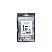 Load image into Gallery viewer, APRES GEL-X SCULPTED STILETTO MEDIUM REFILL TIPS #00-#9