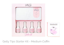Load image into Gallery viewer, KIARASKY GELLY TIPS STARTER KIT - COFFIN MEDIUM