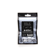 Load image into Gallery viewer, APRES GEL-X NATURAL STILETTO SHORT REFILL TIPS #00-#9