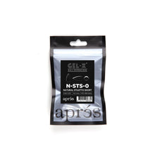 Load image into Gallery viewer, APRES GEL-X NATURAL STILETTO SHORT REFILL TIPS #00-#9