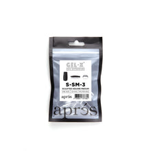 Load image into Gallery viewer, APRES GEL-X SCULPTED SQUARE MEDIUM REFILL TIPS #000-#9