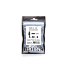 Load image into Gallery viewer, APRES GEL-X SCULPTED SQUARE MEDIUM REFILL TIPS #000-#9