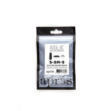 Load image into Gallery viewer, APRES GEL-X SCULPTED SQUARE MEDIUM REFILL TIPS #000-#9