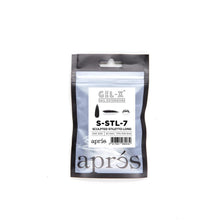 Load image into Gallery viewer, APRES GEL-X SCULPTED STILETTO LONG REFILL TIPS #00-#9
