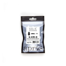 Load image into Gallery viewer, APRES GEL-X SCULPTED COFFIN MEDIUM REFILL TIPS #00-#9
