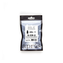 Load image into Gallery viewer, APRES GEL-X SCULPTED COFFIN MEDIUM REFILL TIPS #00-#9