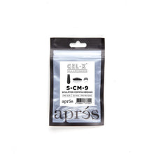 Load image into Gallery viewer, APRES GEL-X SCULPTED COFFIN MEDIUM REFILL TIPS #00-#9