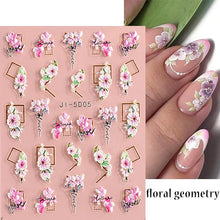 Cargar imagen en el visor de la galería, BE FLOWER NAIL ART STICKER 5D NAIL
