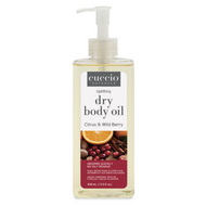 CUCCIO DRY BODY OIL CITRUS & WILD BERRY 15.5OZ