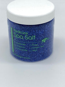 BE ROCKSALT PEDICURE LAVENDER 16OZ