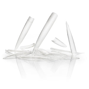 10PC ASSORTED XL STILETTO PRACTICE TIPS