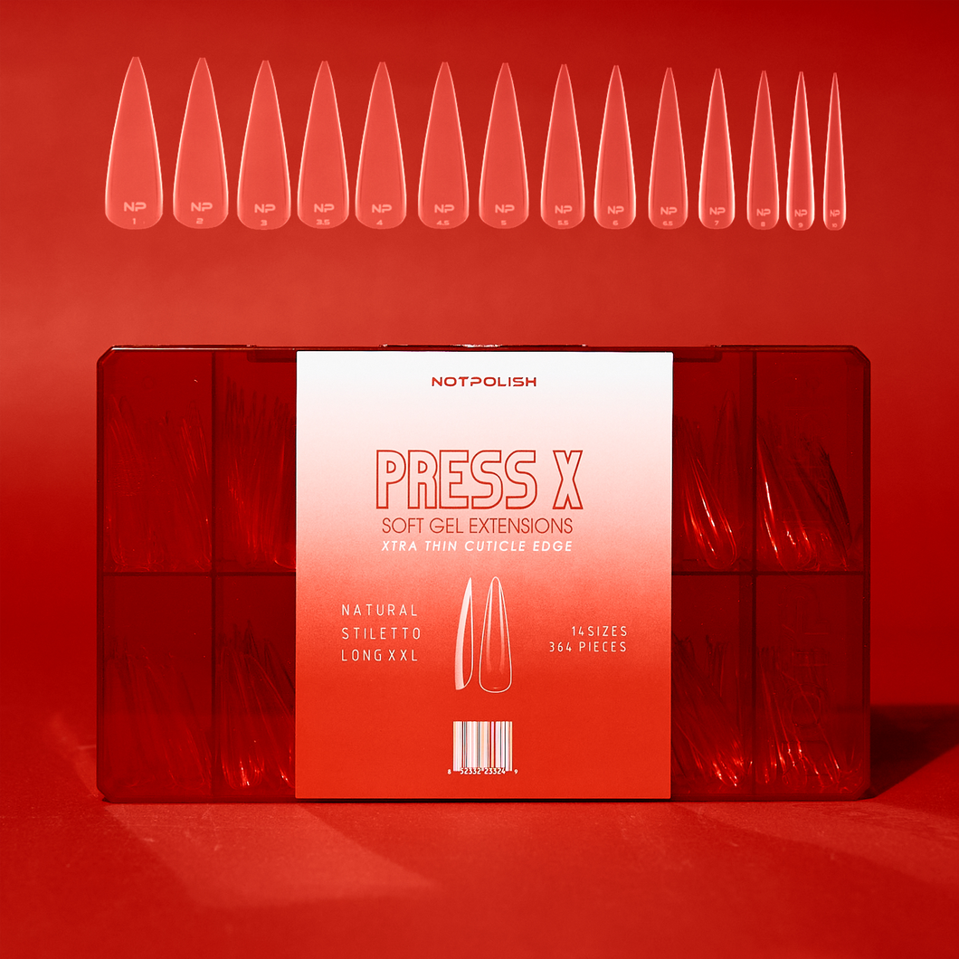 NOTPOLISH PRESS X TIPS 364 PIECE BOX