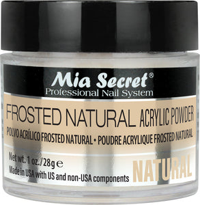 MIA SECRET ACRYLIC POWDER FROSTED NATURAL