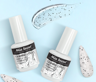 MIA SECRET BLACK GRANITE EFFECT TOP GEL .5OZ