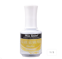 Cargar imagen en el visor de la galería, MIA SECRET GLAZE GEL POLISH - AMBER GP-GZ01
