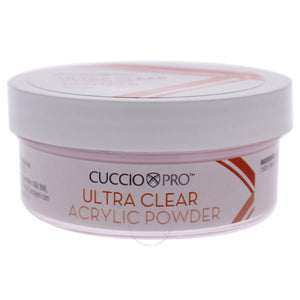 CUCCIO PRO ULTRA CLEAR ACRYLIC POWDER 1.5OZ