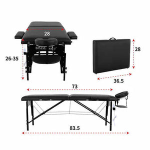 BEST MASSAGE PREMIUM HEATED PORTABLE MASSAGE TABLE