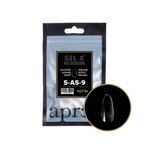 APRES SCULPTED ALMOND SHORT REFILL NAILS 2.0 - #000-#9