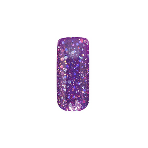 MIA SECRET GELUX GEL NAIL POLISH - GP-145 PURPLE GLITTER