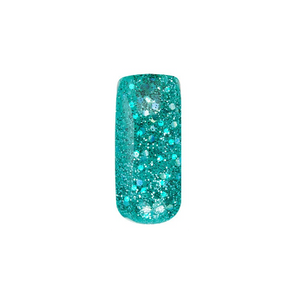 MIA SECRET GELUX GEL NAIL POLISH - GP-152 AQUA GLITTER