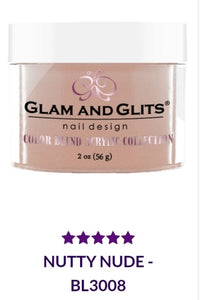 GLAM AND GLITS COLOR BLEND COLLECTION VOL.1 - BL3008 - 2 oz - NUTTY NUDE