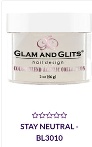 GLAM AND GLITS COLOR BLEND COLLECTION VOL.1 - BL3010 - 2 oz - STAY NEUTRAL