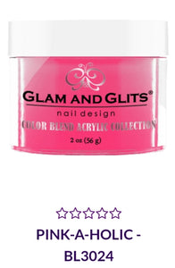 GLAM AND GLITS COLOR BLEND COLLECTION VOL.1 - BL3024 - 2 oz - PINK A HOLIC