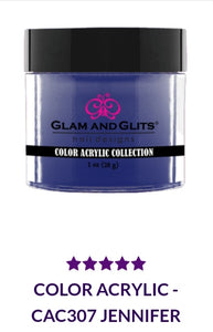 GLAM AND GLITS COLOR COLLECTIONS - CA307 - 1 oz - JENNIFER