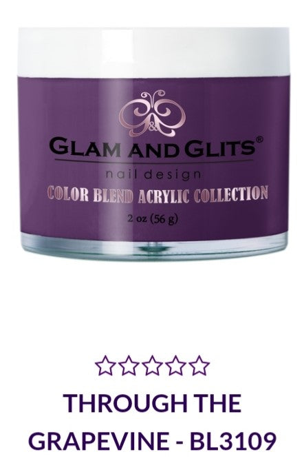 GLAM AND GLITS COLOR BLEND COLLECTION VOL.3 - BL3109 - 2 oz - THROUGH THE GRAPEVINE