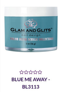 GLAM AND GLITS COLOR BLEND COLLECTION VOL.3 - BL3113 - 2 oz - BLUE ME AWAY