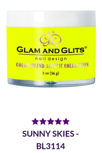 GLAM AND GLITS COLOR BLEND COLLECTION VOL.3 - BL3114 - 2 oz - SUNNY SKIES