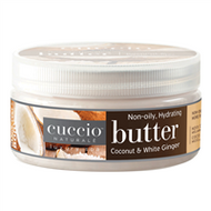 CUCCIO BODY BUTTER COCONUT & WHITE GINGER 8OZ