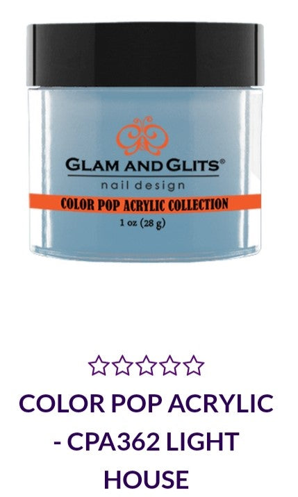 GLAM AND GLITS COLOR POP COLLECTIONS - CPA362 - 1 oz - LIGHT HOUSE
