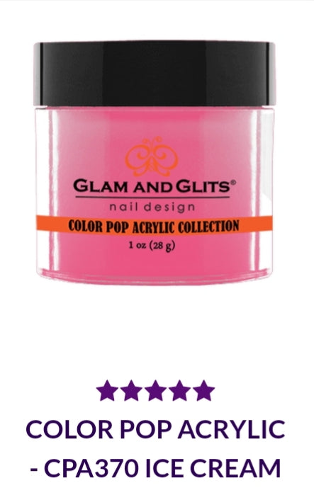 GLAM AND GLITS COLOR POP COLLECTIONS - CPA370 - 1 oz - ICE CREAM POP