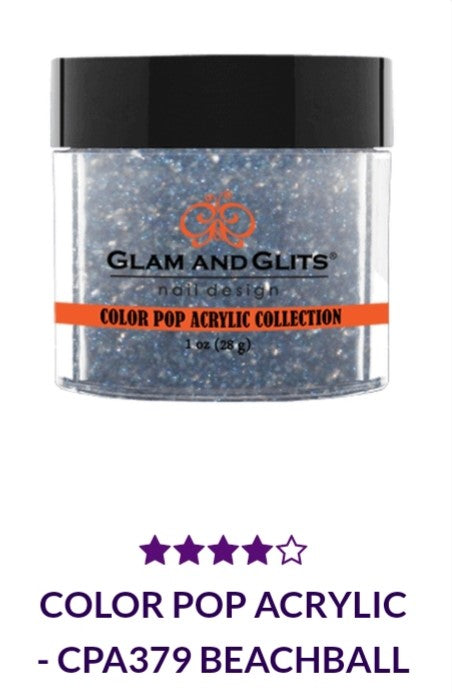 GLAM AND GLITS COLOR POP COLLECTIONS - CPA379 - 1 oz - BEACHBALL