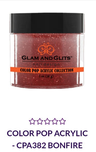 GLAM AND GLITS COLOR POP COLLECTIONS - CPA382 - 1 oz - BONFIRE